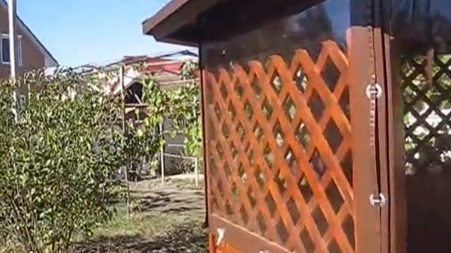 Мягкие окна ПВХ на деревянную беседку смотреть онлайн