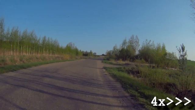 Дорога до ж/д моста "Лучёса" смотреть онлайн