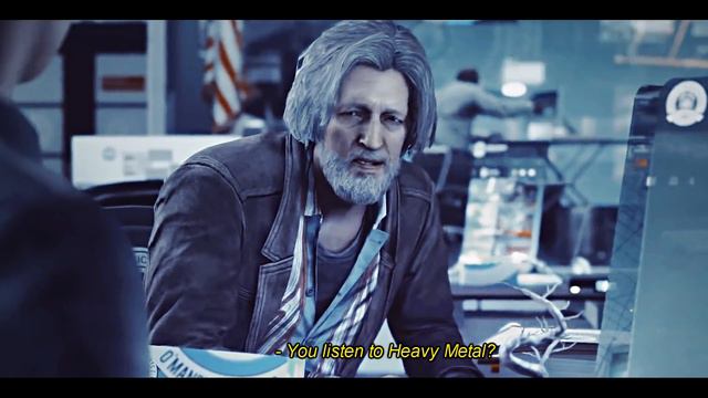 ❝What the fuck are you doing here?❞ [Connor & Hank] смотреть онлайн