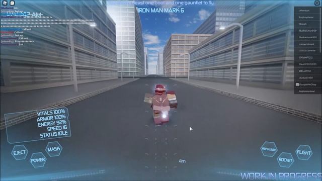 Roblox Iron Man Simulator 2 (Gameplay) смотреть онлайн