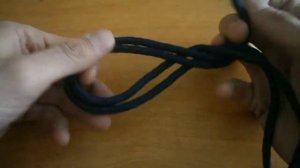 Как правильно вязать узел восьмерка