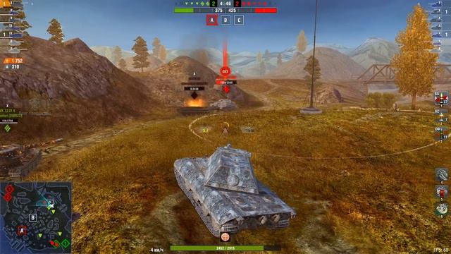 В БОЛЬ БЛИЦ #187 / Превосходство над удачей / WoT Blitz KRUPA смотреть онлайн