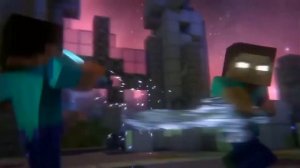 Микс песни майнкрафт Стив и Алекс /Diamond Eyes