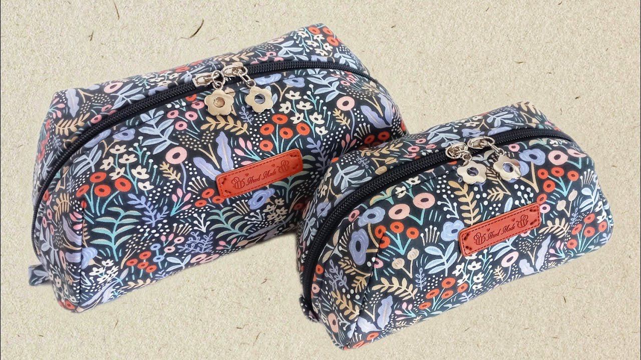 ШЬЮ КОСМЕТИЧКУ/ПОДРОБНЫЙ МАСТЕР-КЛАСС #шьюсама #своимируками #дляначинающих