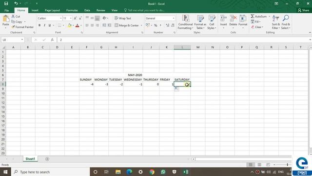 South Kolkata Youth Computer Training Centre/CITA/Microsoft Office Excel 2007/Calendar Creation смотреть онлайн