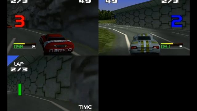 Ridge Racer 64 3 player Netplay-Stage 1-Revolution Novice смотреть онлайн