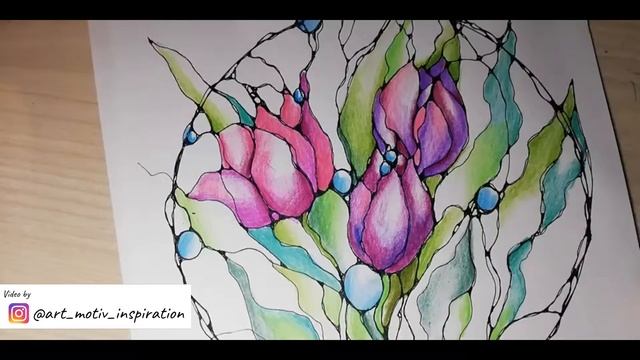 НЕЙРОАРТ: БУКЕТ ТЮЛЬПАНОВ