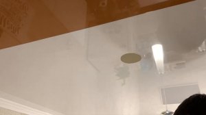 Монтаж светильника в натяжной потолок не снимая потолка