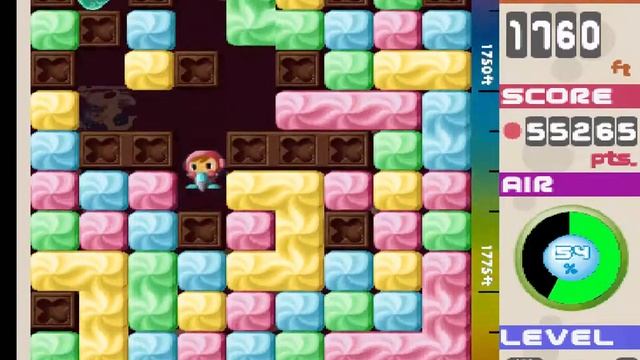 Mr.Driller (PS1) - Gameplay смотреть онлайн