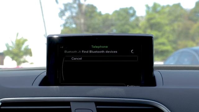 Audi Q3 Bluetooth tutorial смотреть онлайн