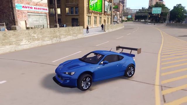 Subaru BRZ Rocket Bunny - GTA IV _REVIEW
