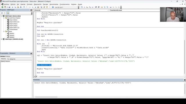 Conectando Excel a bases de datos: 4- Enviando registros hacia Access con VBA, ADO y SQL смотреть онлайн