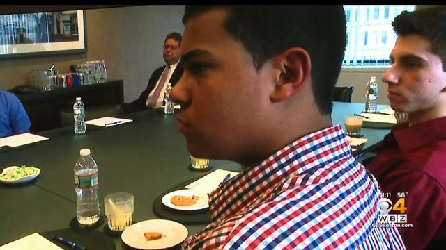 Robert Kraft Receives Ron Burton Humanitarian Award