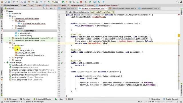 Android Tutorial - #20.3 Select Data from SQLite Database Display in RecyclerView смотреть онлайн
