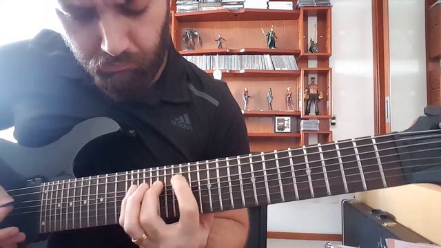 Ibanez RG8 - Microtones first experience. Maqam Rāst. WAEL DAOU смотреть онлайн