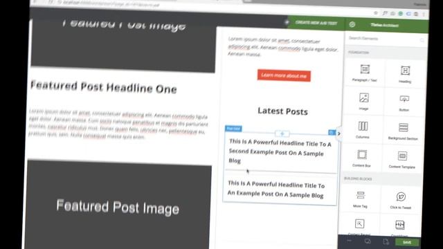 How To Create A Blog-Style Homepage For Your WordPress Blog With Thrive Architect смотреть онлайн