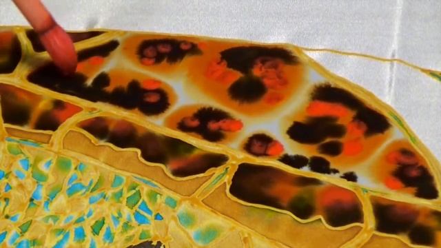 BATIK SILK PAINTING WITH JEAN-BAPTISTE - FINE ART - SEA TURTLE смотреть онлайн
