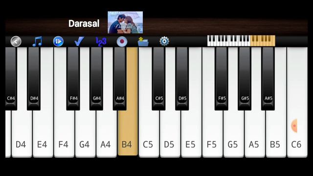 Darasal | Piano tutorial | Piano cover | Shushant Singh Rajput | Kriti Sanon | Raabata | Atif Aslam смотреть онлайн