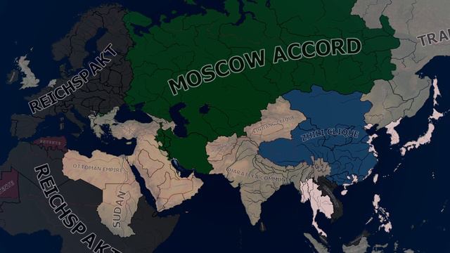Kaiserreich By Blood Alone Patch - HOI4 Timelapse смотреть онлайн
