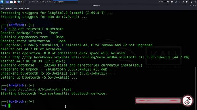 Bluez daemon is not running | Kali Linux Bluetooth fix | Kali Linux bluetooth not working | TDK смотреть онлайн