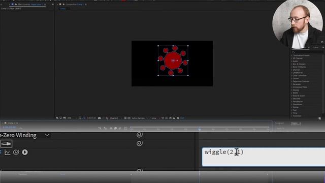 AE Expressions. 03. Wiggle смотреть онлайн