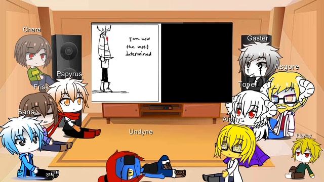 Undertale react to Killer Sans смотреть онлайн