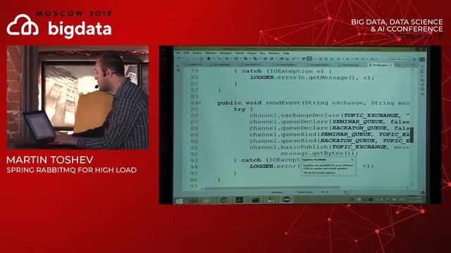 Martin Toshev - Spring RabbitMQ for High load смотреть онлайн