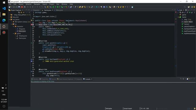 สร้างเกมง่ายๆด้วยภาษาJavaใน30นาที! смотреть онлайн