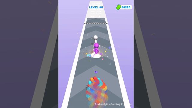 Paint Run - All Levels Gameplay Android,ios (Part 10) смотреть онлайн