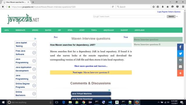 How Maven searches for dependency JAR?
| javapedia.net смотреть онлайн