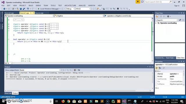 Object Oriented Programming 17. Comparison operator overloading (urdu/hindi) смотреть онлайн