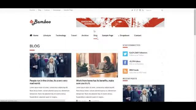 Bamboo Responsive WordPress Magazine Theme +Download Link смотреть онлайн