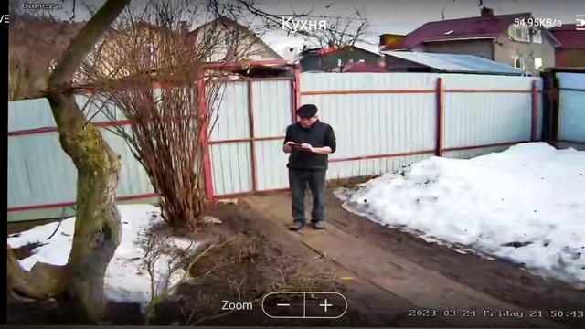 Поворотная POE IP камера видеонаблюдения Anpviz 5MP IPC-Z35505S PTZ camera смотреть онлайн