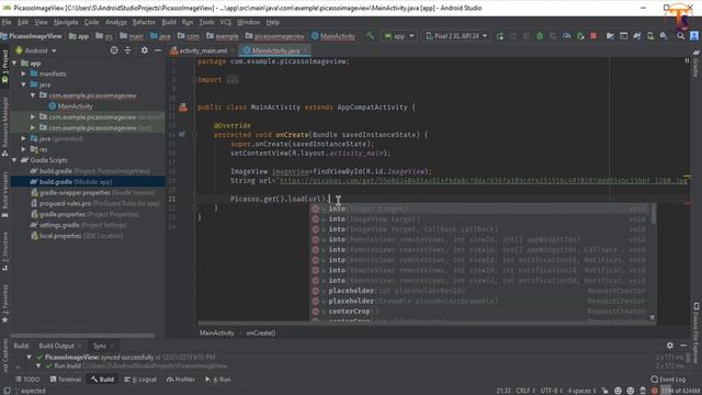 Android tutorial (2020) - 61 - How to Load an Image from a Url with Picasso Library смотреть онлайн