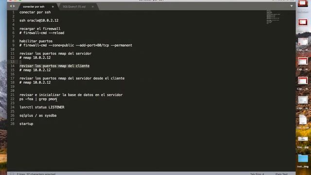 inicializar la base de datos en oracle смотреть онлайн