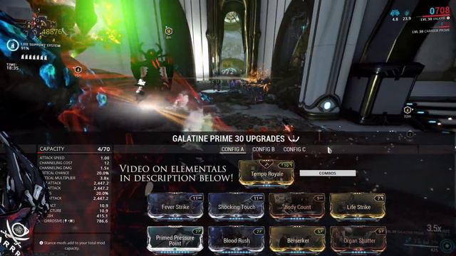 Lets Max (Warframe) 130 - Galatine Prime смотреть онлайн