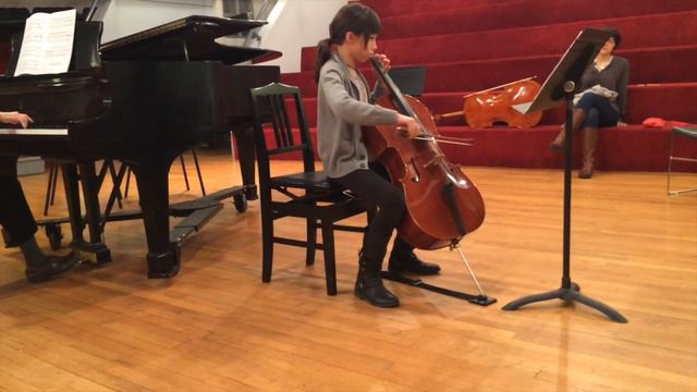 Sonata in C major by Bréval, cello with piano смотреть онлайн