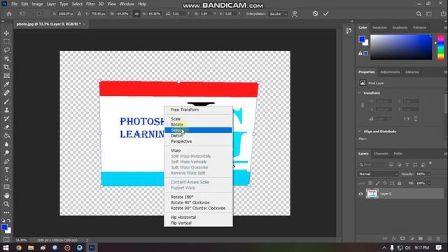 Free Transform Photoshop | Adobe Photoshop | SD GAMMING смотреть онлайн