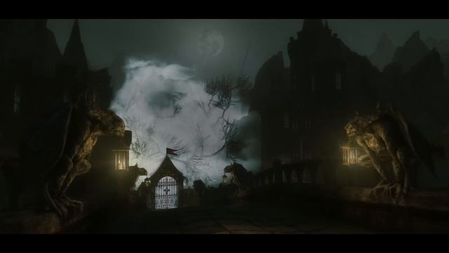 Forest of the Werewolf - Horror & Rain Scary Sounds - ASMR Ambience - Halloween Haunted Forest 4K смотреть онлайн