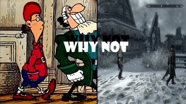 WHY NOT SKYRIM
