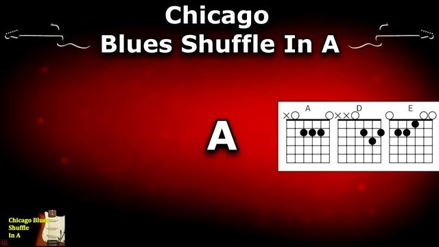Chicago Shuffle In A - 12 Bar Blues Backing Track In A смотреть онлайн