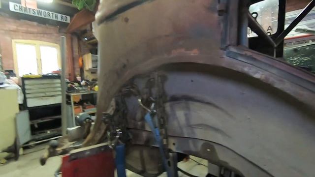 DEATHPROOF Rebuild Part 3. Rebuilding After Our High Speed Rally Crash. 1934 Plymouth Rat Rod.