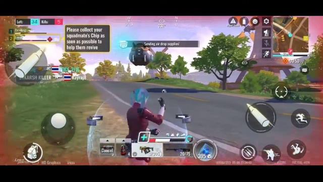 Cyber Hunter Mobile Android Gameplay (DUO/SOLO) My Team Die смотреть онлайн