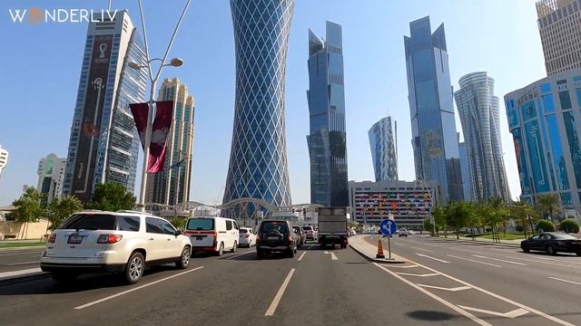 Doha 4k Qatar Lusail - A Driving Tour Of Qatar's Vibrant Capital