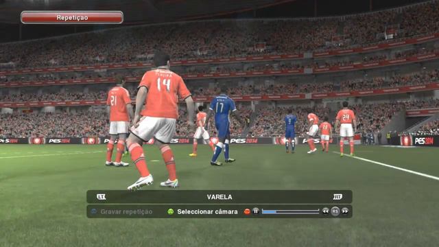 PES 14 - AMAZING GOAL SILVESTRE VARELA - FCP X SLB смотреть онлайн