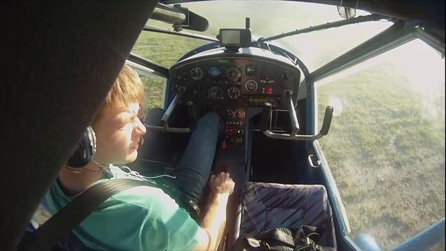 А-22 Осмотр самолета и полёт смотреть онлайн