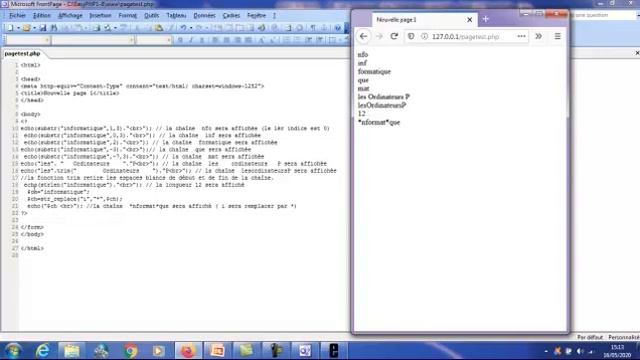 Résumé php rappel de la syntaxe du language php смотреть онлайн