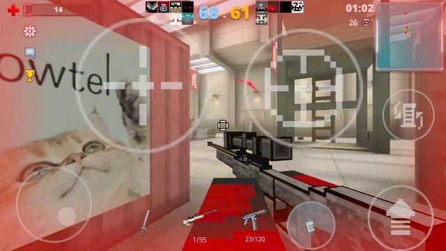 Using the TOP 5 best loadouts in pixel strike 3d ( craziest gameplay EVER ) смотреть онлайн