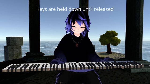 Midi OSC Avatar Piano for VRChat смотреть онлайн