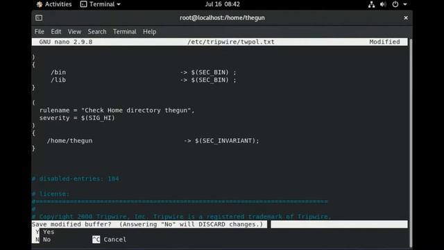 How to Install and Configure Tripwire IDS on CentOS 8 смотреть онлайн